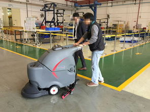 大型工厂地面清洁解决方案 贺州手推式洗地机的专业保洁应用探析